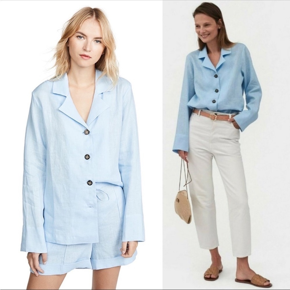 Sleeper Light Blue Women's Blouse